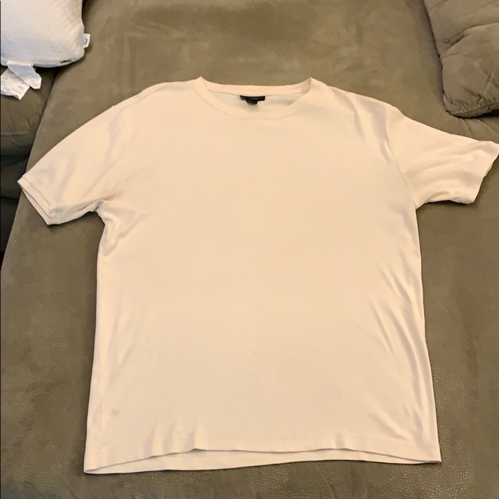 Express men’s t shirt size large beige